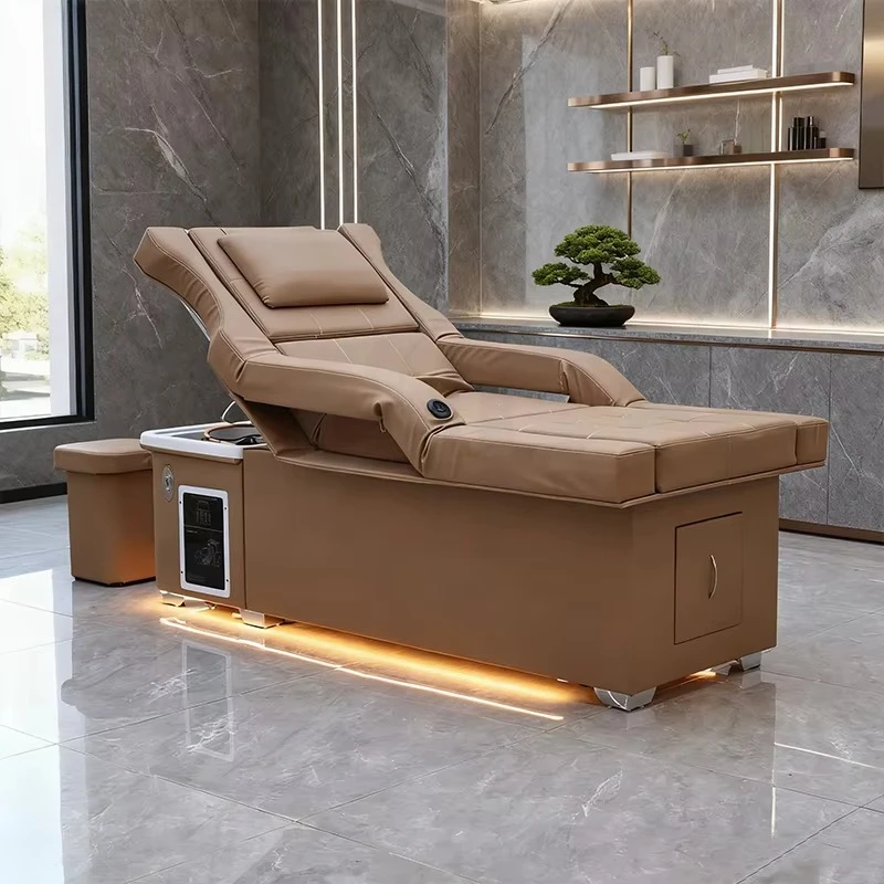 Salon Head Spa Hair Washing Bed Pedicure Massage Foot Spa Shampoo Chair Scalp Care Bed