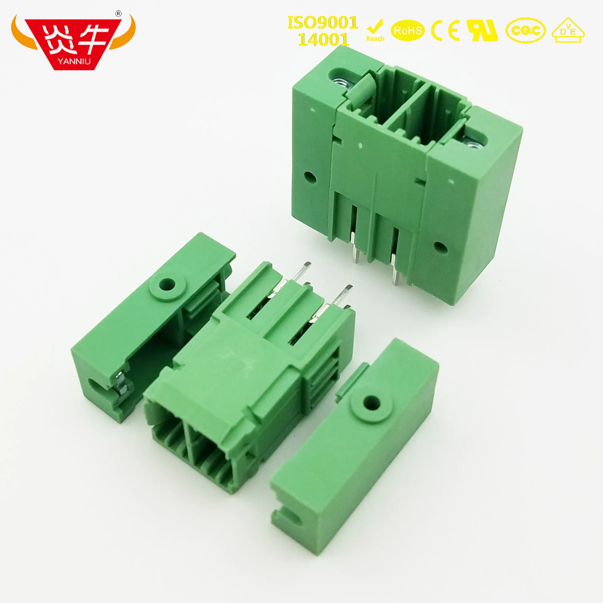 10Pcs KF2EDGSTVM 7.62 2P ~ 12P PCB CONNECTOR PLUG-IN TERMINAL BlOCK 5EDGSTVM 7.62mm 2PIN ~ 12PIN PCV 5 GF  PHOENIX CONTACT
