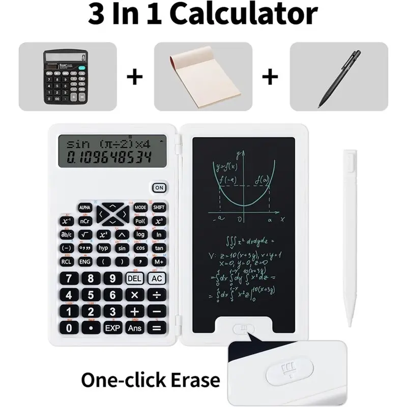 A41Z-Scientific Calculators For Students, Desktop Calculators, 240 Computing Functions,For Middle High School Students