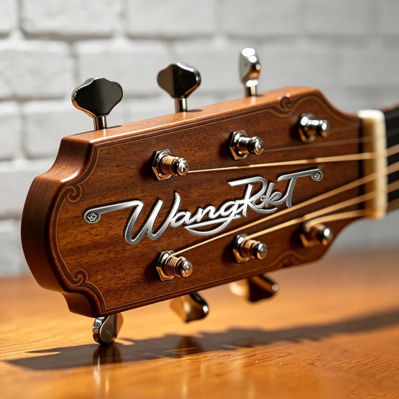 [Custom Products] Personalized Guitar Nameplates—The Perfect Gift for Music Lovers: One-of-a-Kind Guitar Nameplates
