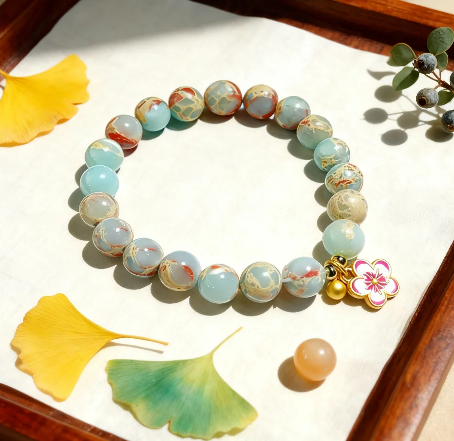 

Bracelet Jewelry None Fashion Women's Hand Bracelets Colorful Natural Shoushan Stone Handmade Direct Selling