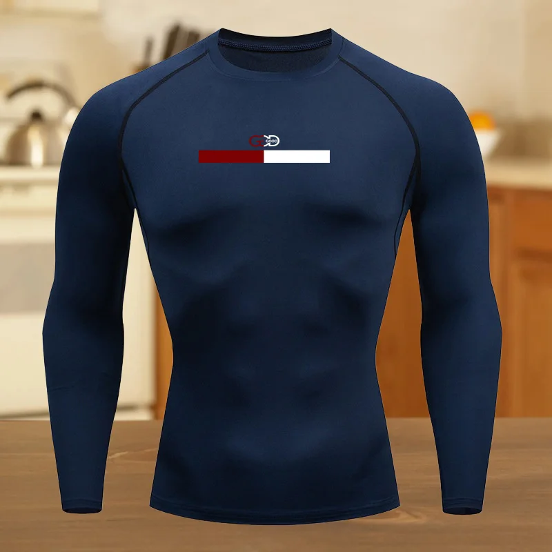 ضغط تي شيرت الرجال كمال الاجسام ملابس رياضية قصيرة الأكمام سريعة الجافة تجريب قمصان الرياضة بلايز المحملة رياضة الجري تي شيرت الحرس