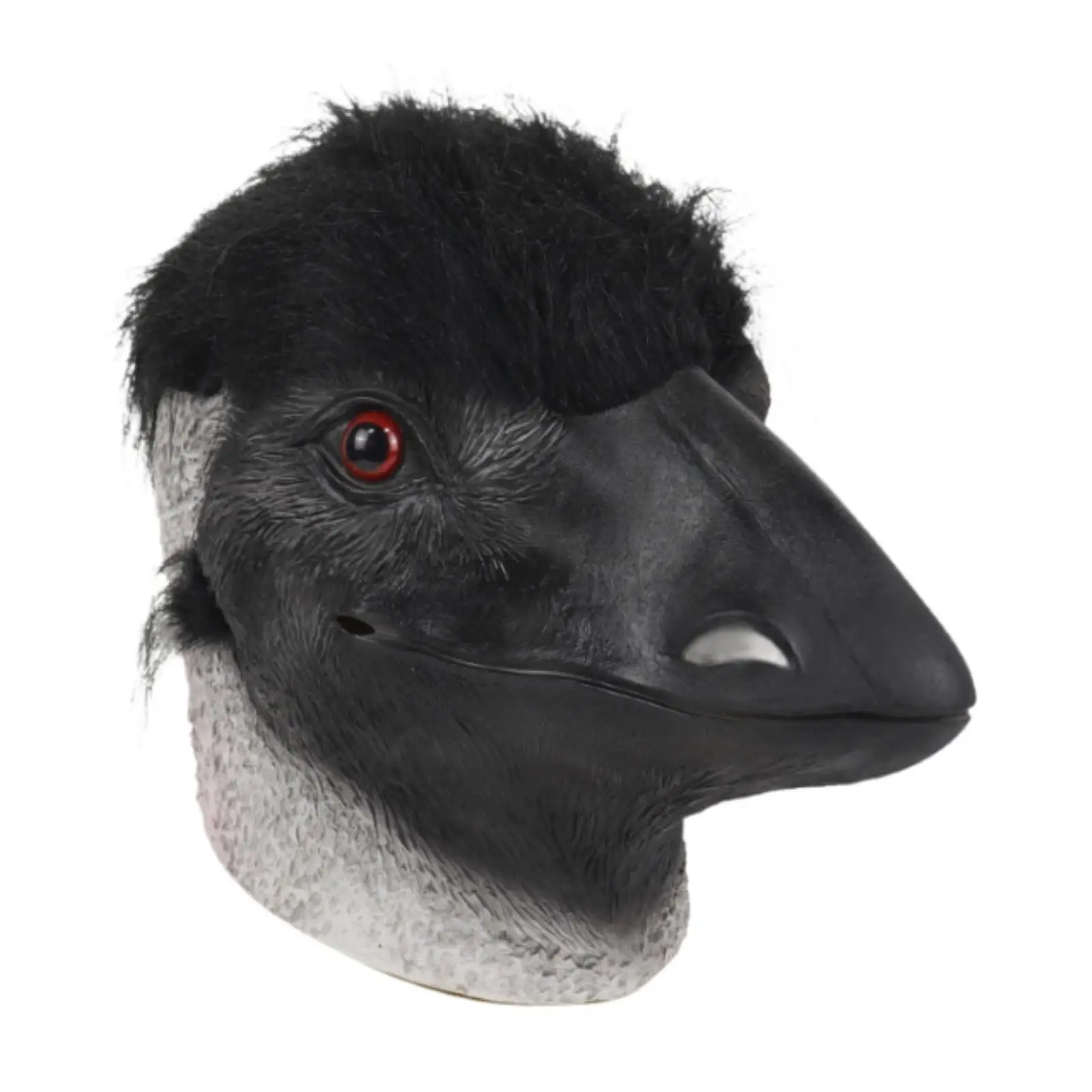 Realistic Ostrich Mask Fancy Dress Halloween Mask for Carnival Costume Party