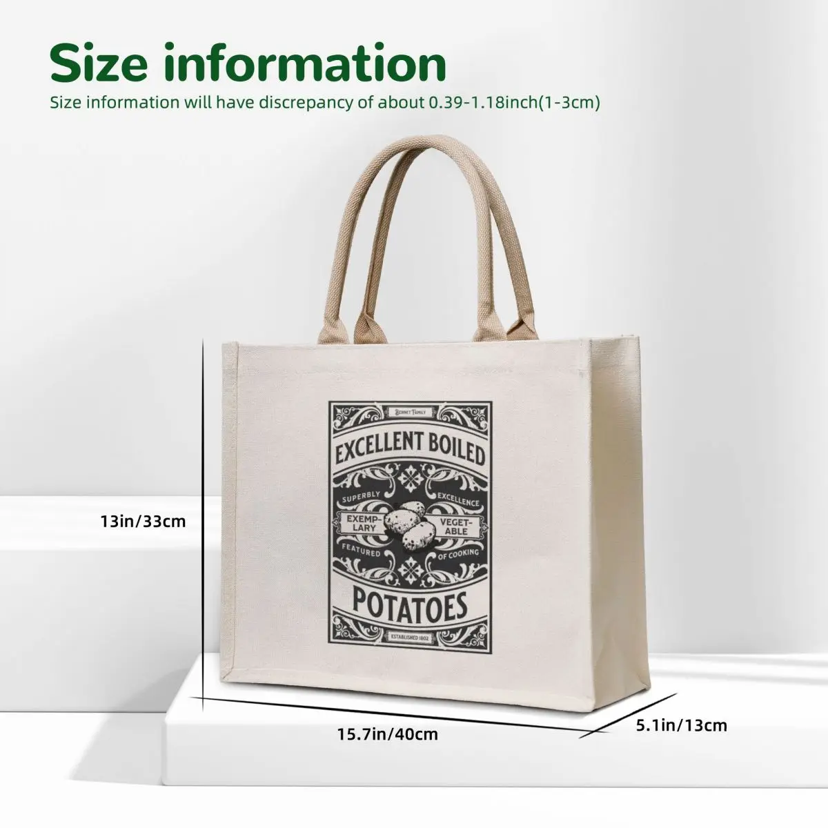 حقائب تسوق عائلية ممتازة من البطاطس المسلوقة بينيت للنساء حقيبة تسوق حقائب كبيرة للنساء #5