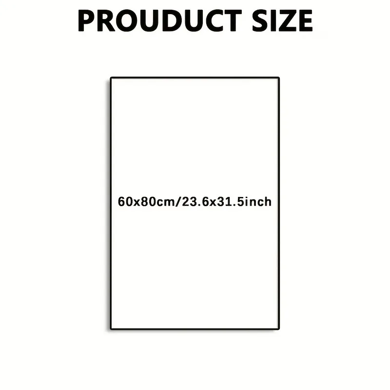 2D Flat, Customizable Canvas Poster - unframed, Personalized Home Decor, Wedding And Special Occasion Photo Display with