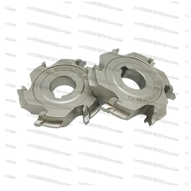 Tool Parts1 Pair 60*16*H13*6Z High Quality Profile TCT Fine Trimming Cutter Tool Trimming Blade for Edge Banding Machine Spare