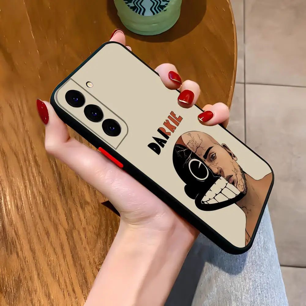

Чехол для телефона Lil D-Darkie Rapper для Samsung S25 S22 S24 S23 S21 FE Plus Ultra Skin Feel Bumper Case