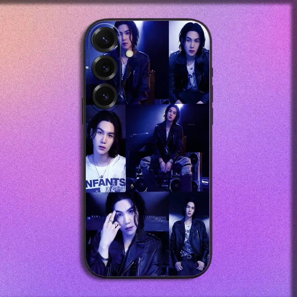 Singer A-Agust D M-Min Yoongi Phone Case For Samsung S25,S24,S21,S22,S23,S30,Ultra,S20,Plus,Fe,Lite,5G Black Cover