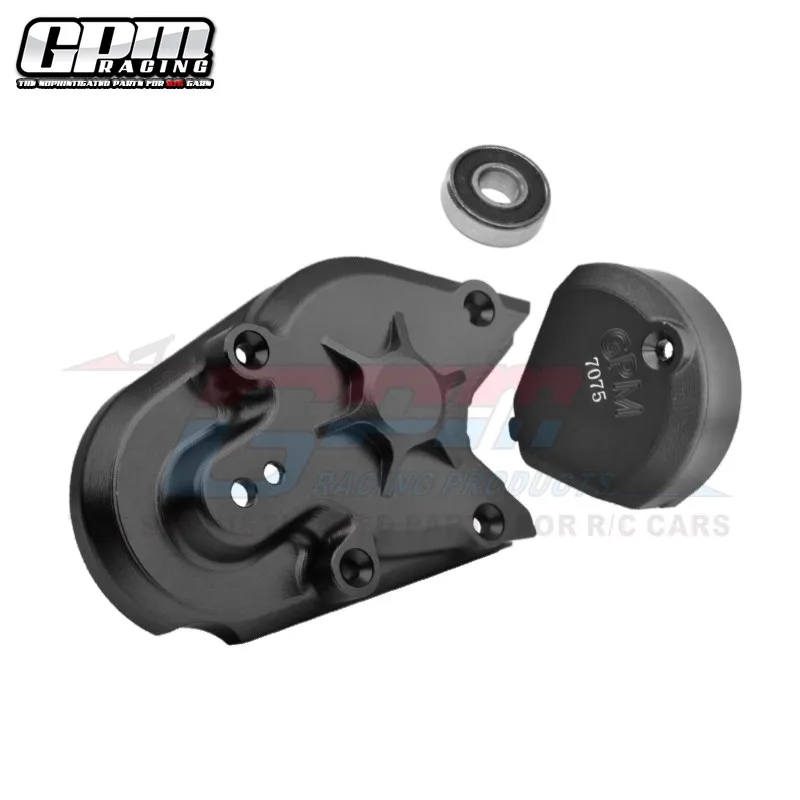 Boîtier de transmission en aluminium GPM 7075 LOS262008 pour moto LOSI 1/4 PromPain-MX