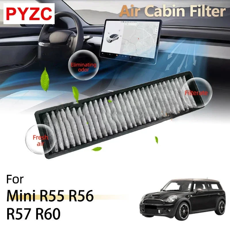 For Mini Clubman R55 Mini Cooper R56 Convertible R57 Countryman R60 Accessories Car Air Cabin Filter Air Conditioner 64319127516