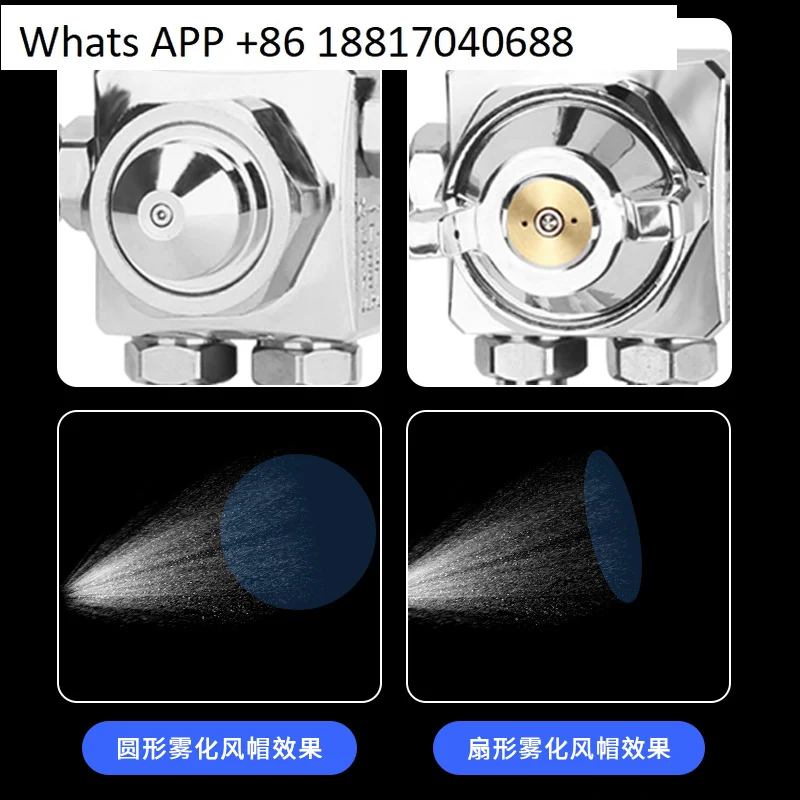 ST-6 مسدس رش الهواء الأوتوماتيكي ST-5 بخاخ A200 موجة لحام فوهة A100 آلة نفطة ، الانحلال المروحة #5
