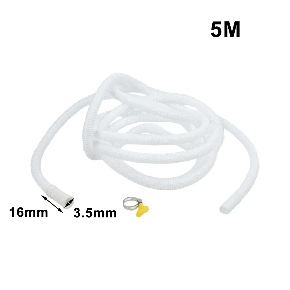 2M 5M Drain Hose for Air Conditioner and Water Inlet Hose for Semi Automatic Washer Compatible with Mop Pool 15 20mm Range