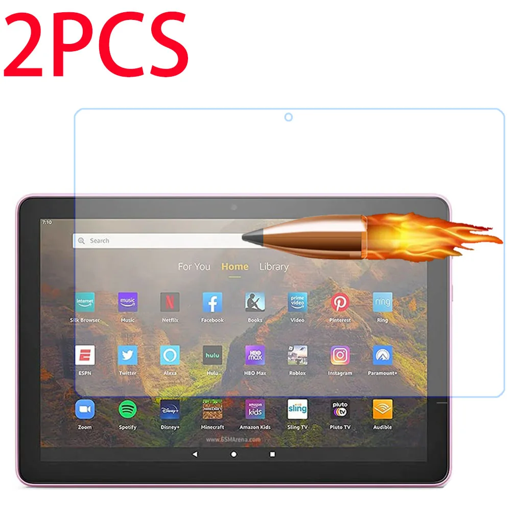 

2 шт. закаленное стекло для защиты экрана для Amazon Kindle Fire HD 7 8 Plus 10 Kids Pro Fire Max 11 2023 2022 2021 защитная пленка