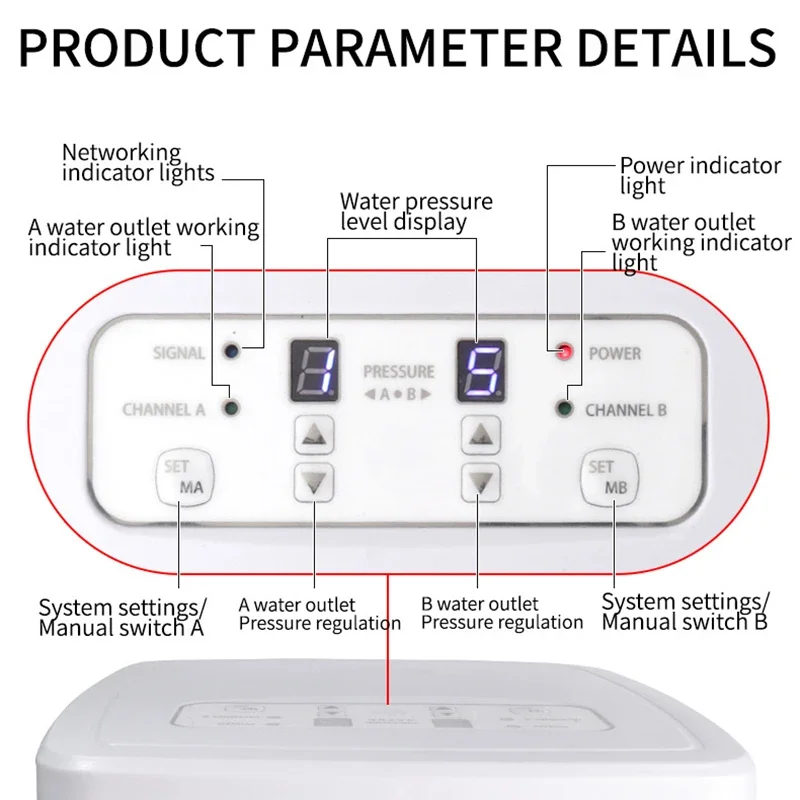 Zz عالية الطاقة واي فاي التحكم عن بعد السيارات سقي جهاز الري بالتنقيط لحديقة المطر الغابات قابل للتعديل ضغط رذاذ سقي