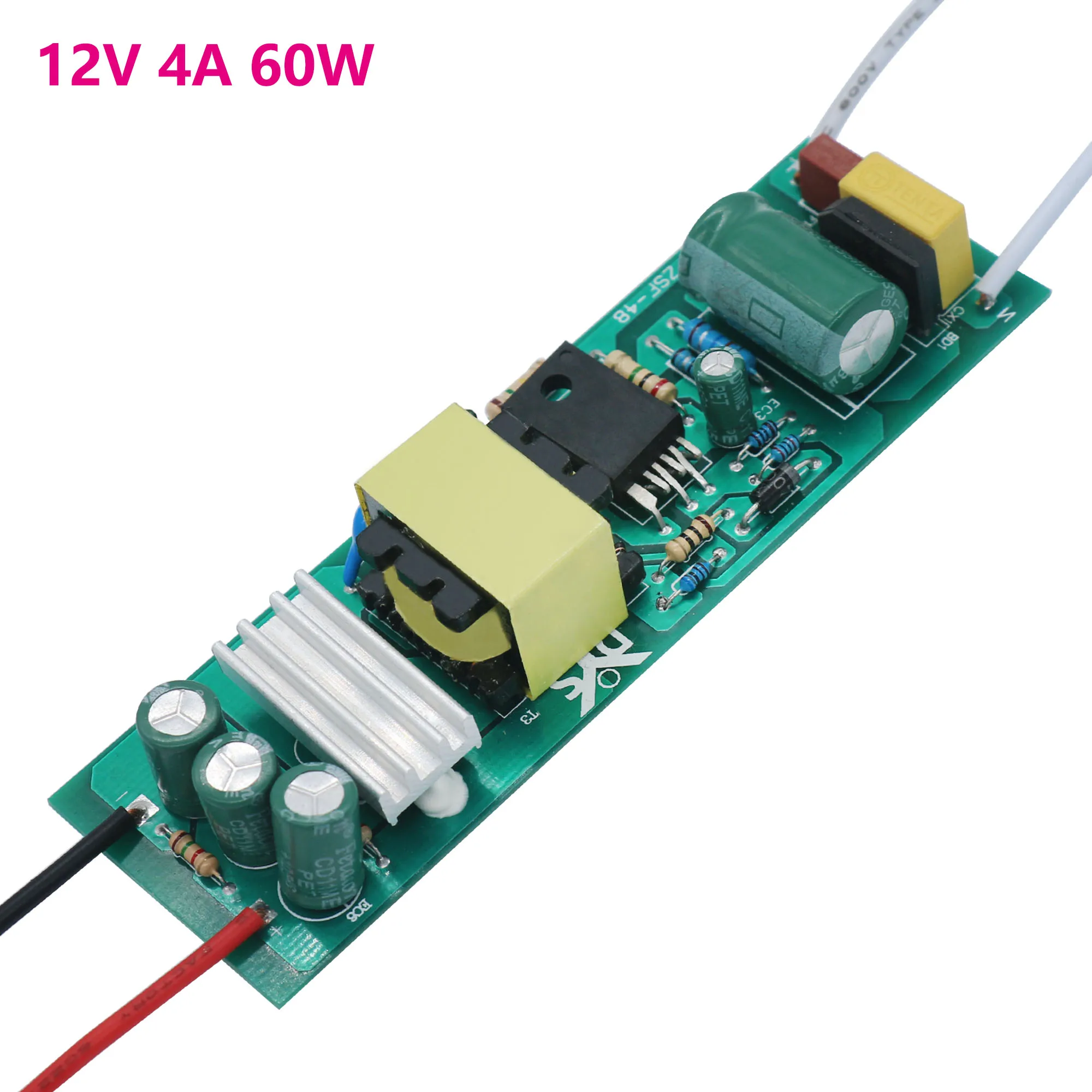 Led driver DC12V power supply 6W 15W 36W 48W transformer 220v to 12v 1A 2A 3A 4A 0.5A power adapter AC180-240V For LED Strips