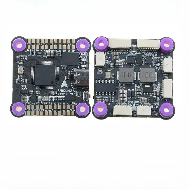 VivaS1pcs F722 Racing Flight Controller OSD Integrated FC, Compatible 4-in-1 ESC Plug-and-play And 2-8 Axis Multirotor