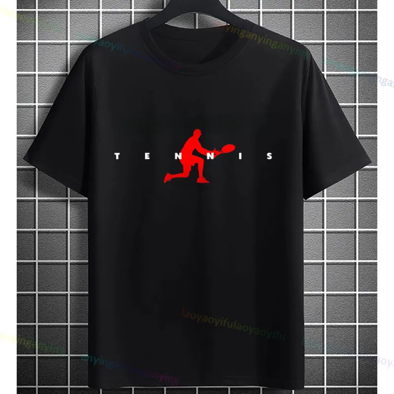 أعذار التنس المضحكة، لماذا تفقد في التنس - تي شيرت جرافيك من القطن الخالص بأكمام قصيرة تي شيرت صيفي للجنسين للرياضة