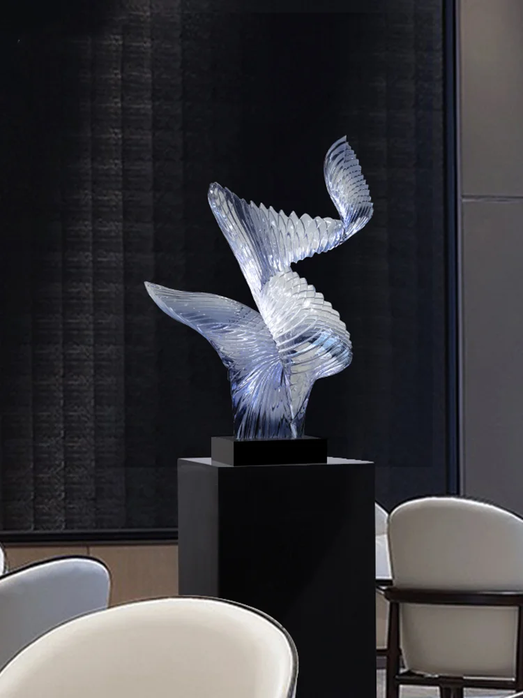 

Modern luxury and minimalist creative sculpture. Decorations for hotel, villa, and living room.