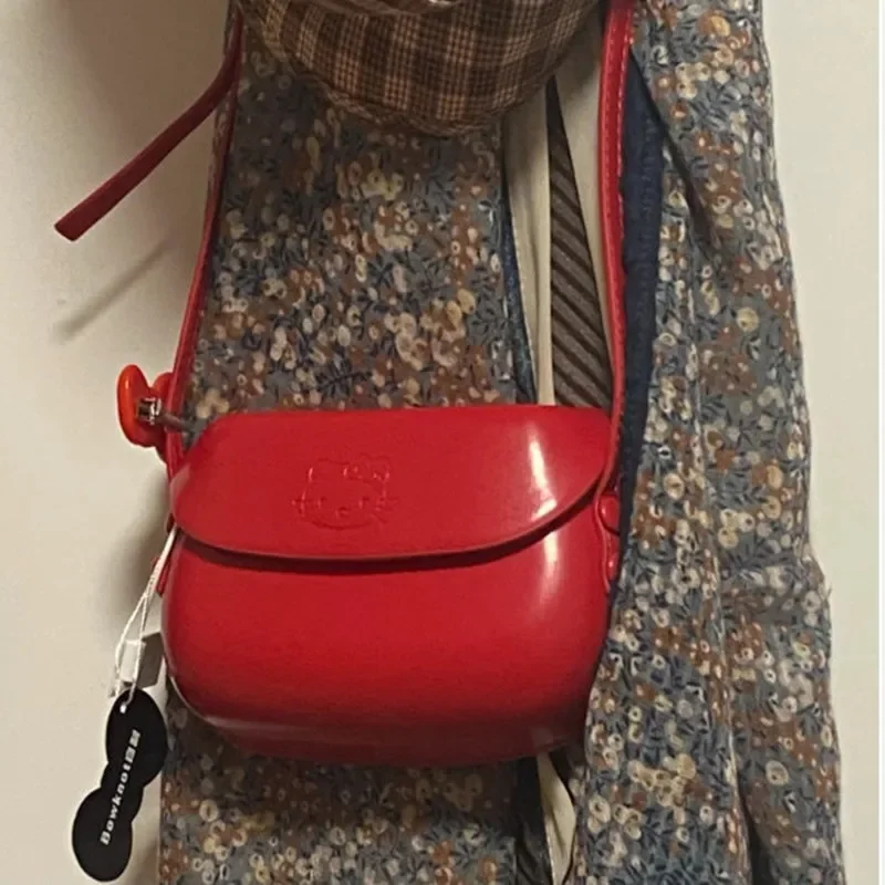 new messenger shoulder bag handbag Sanrio hello kitty cute  girl saddle mobile phone bag