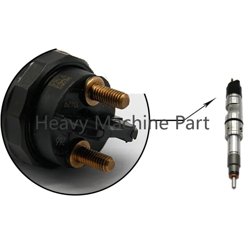 Common Rail Diesel Fuel Injector 0445120266 For Bosch, Injection System, For Control Valve F00RJ01727, For Nozzle DLLA148P2222