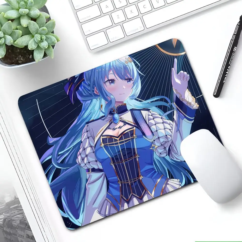 Hoshimachi Suisei  MINISO Mouse Pad E-sports players Game Accessories Game Keyboard Pad Gamer Desktop Mat Deskmat Keyboard Pad X