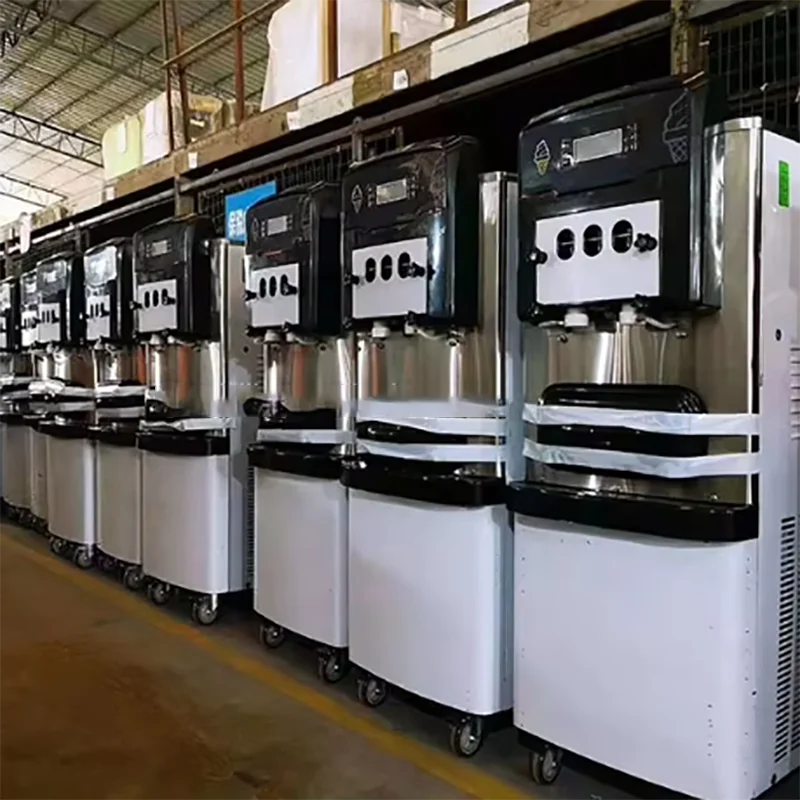 New Professional Soft Ice Cream Machine Yogurt Soft Commercial Ice Cream Maker