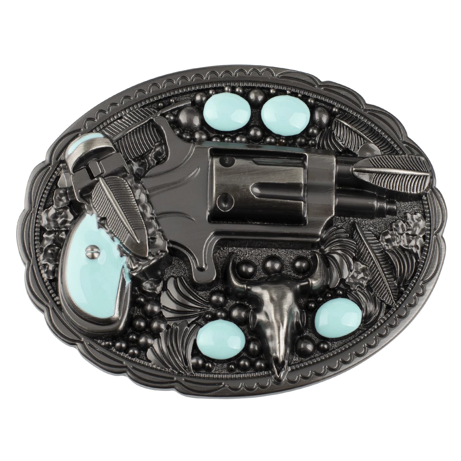 Men's Bevolver Belt Buckle