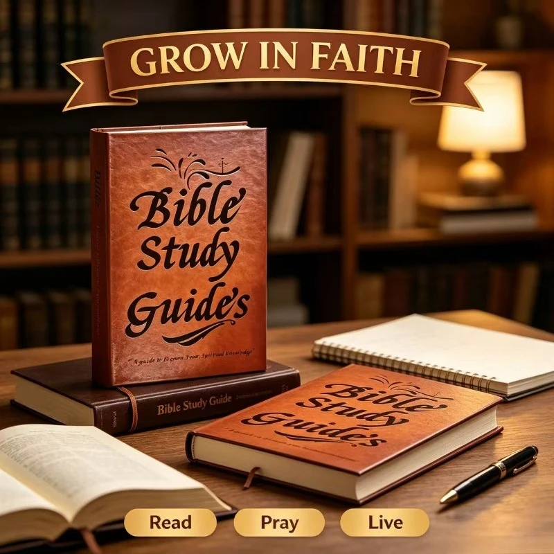 Guided Scripture Study Journal: Book-by-Book Note Taking Workbook, Prayer & Reflection Devotional Notebook for Daily PersonalUse