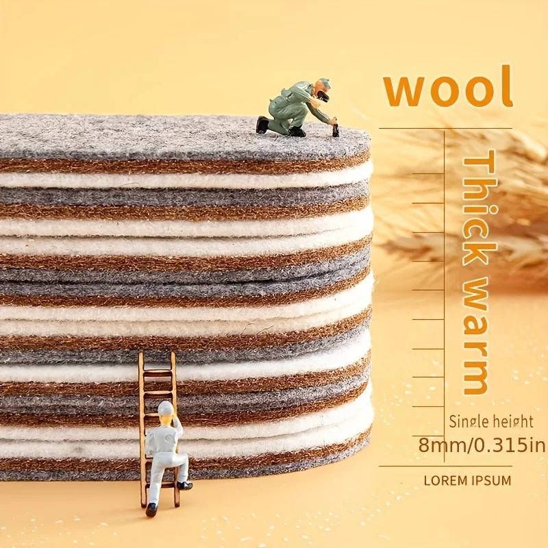 1 زوج الشتاء النعال الحرارية للأحذية الرجال النساء مريحة الجلد ودية وسادة مريحة رشاقته تنفس قدم الرعاية نعل #6