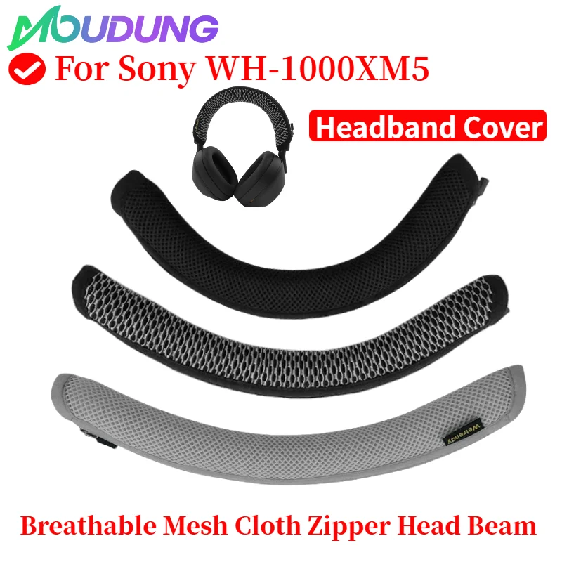 

Quality Headphone Head Beam Cover for Sony WH-1000XM5 Headphone Protective Case Headset Headbeam Protector Sleeve MOUDUNG