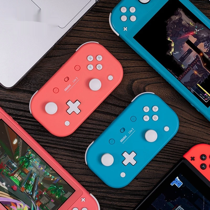 8bitdo Lite 2 Lightweight Game Controller With Seamless Wireless Connectivity For Switch Oled Raspberry Pi Bluetooth Controller