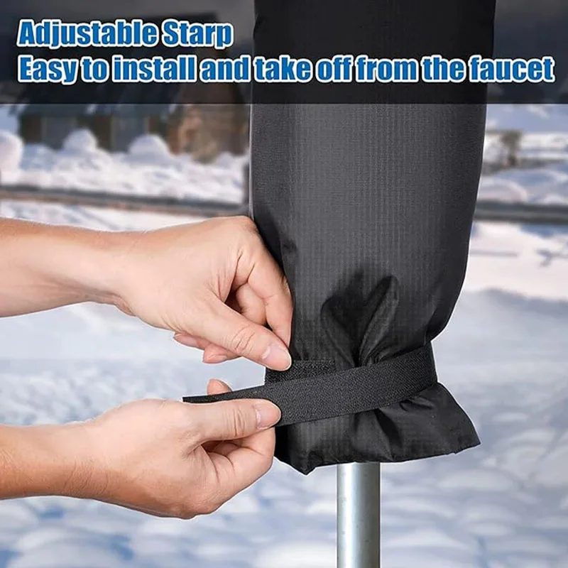 

Faucet Cover Winter Outdoor Faucet Covers Protection Anti-Freeze Insulation Sleeve Outdoor Frost Protective Cover