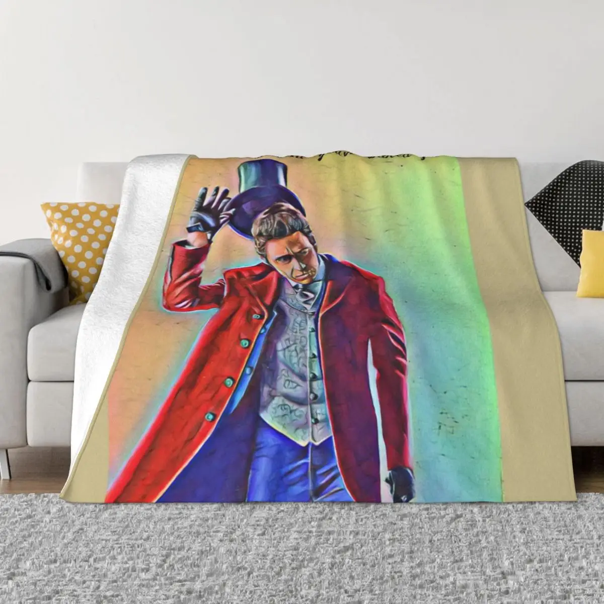 

the greatest showman Throw Blanket Decorative Beds Plaid on the sofa Quilt Blankets