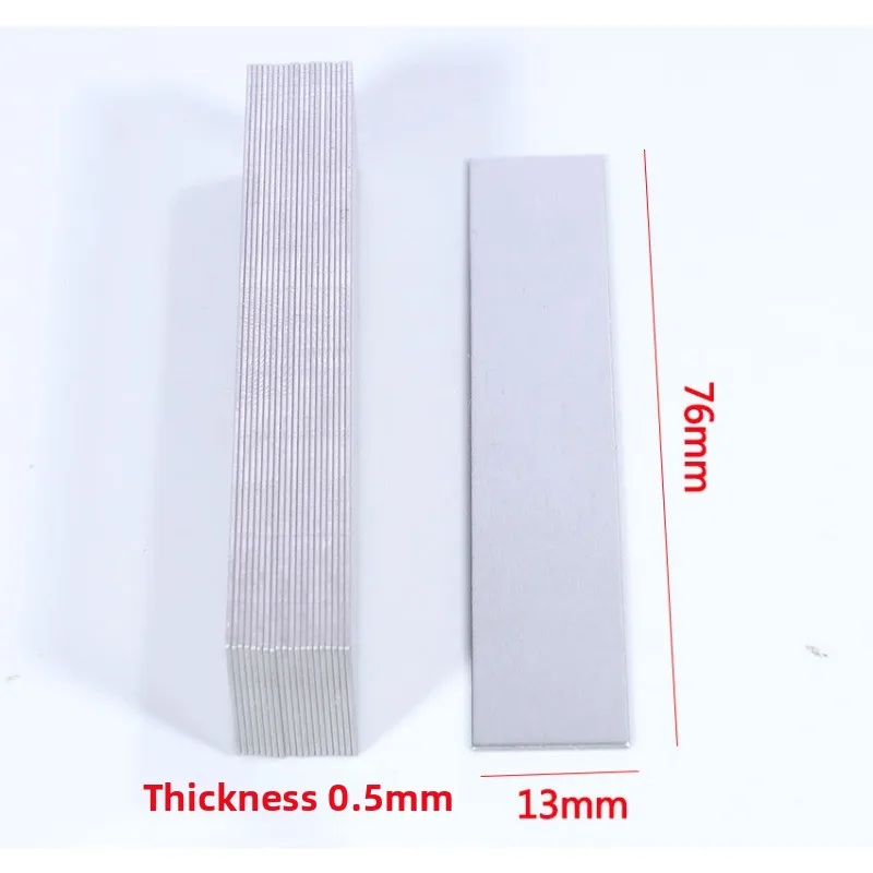 Arkusz ze stali krzemowej 500g, rdzeń żelazny specyficzny dla audio, grubość 0,5mm, 41mm 57mm 76mm 96mm, arkusz do induktorów krzyżowych. — zdjęcie produktu 4