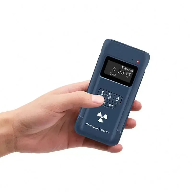 Nuclear Contamination Food Detector Portable Radiation Monitor Dose Alarm Geiger Counter Dosimeter Beta Gamma 2023 New