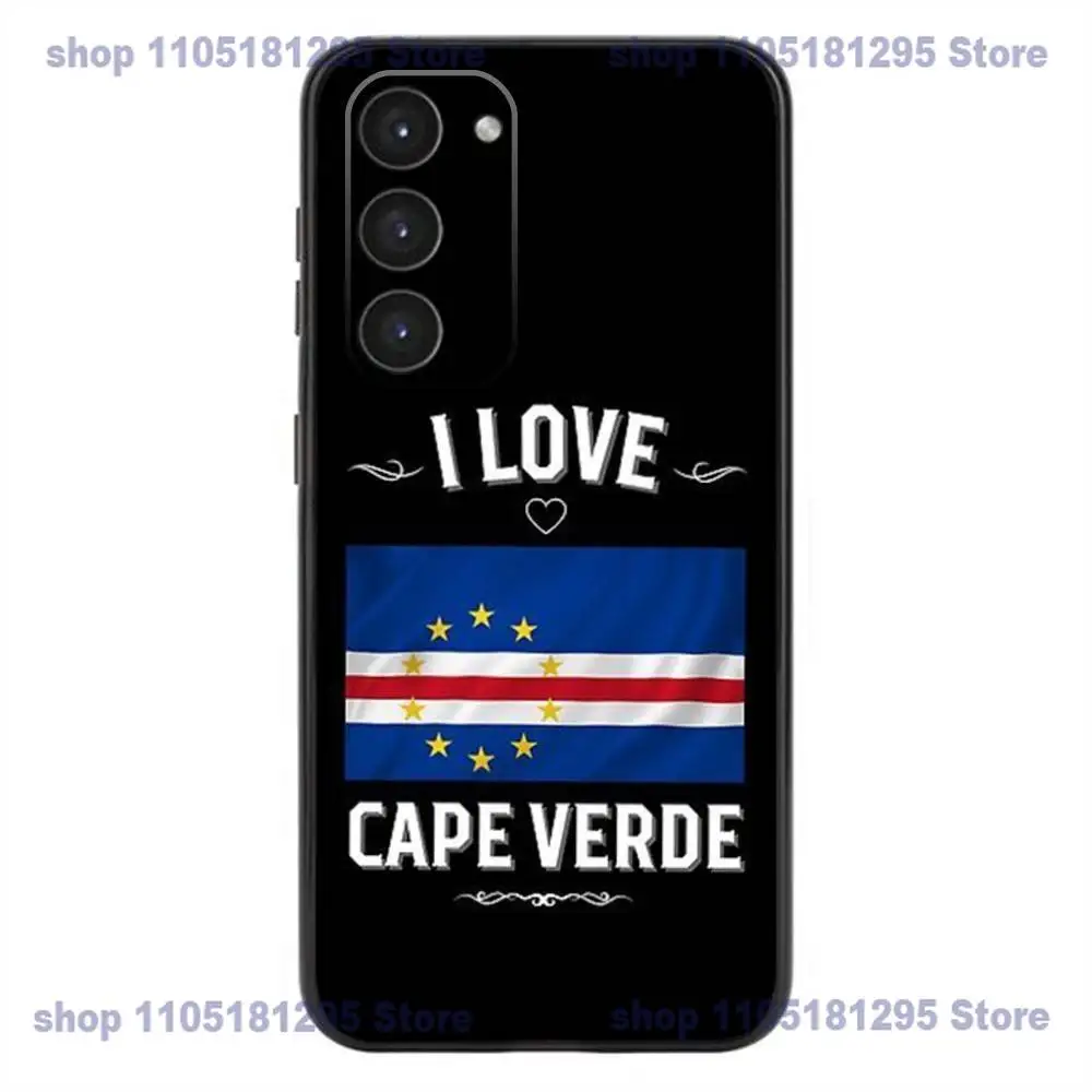 حافظة هاتف كيب فيردي لهاتف سامسونج جالاكسي A32,21s,22,31,52,53,72,73,Note20,8,9,10 غطاء أسود من السيليكون الناعم #2