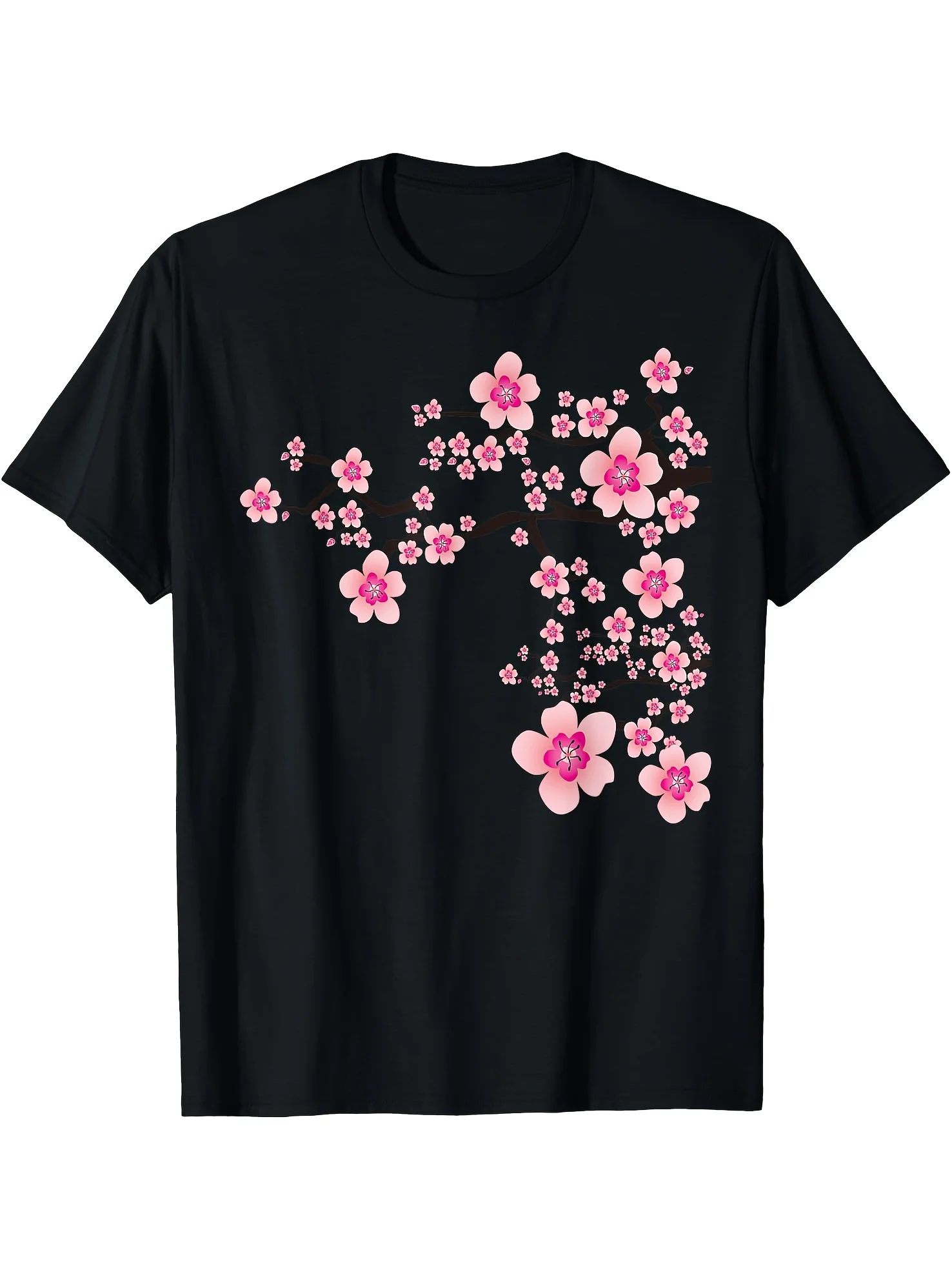 Blooming Sakura Japan Cherry Blossom Flower Delight T-Shirt