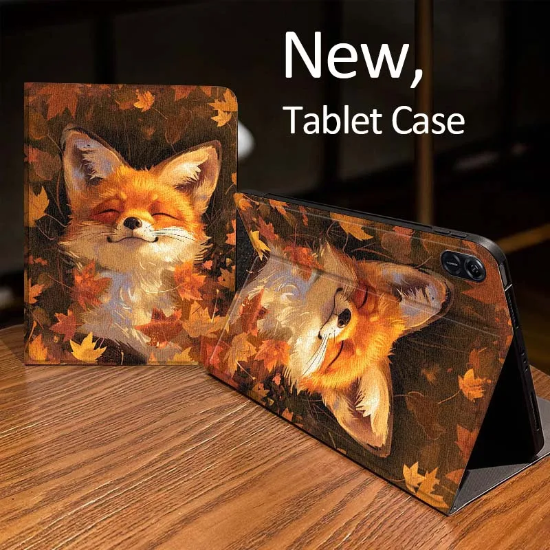 

Cartoon Anime Fox For Huawei MatePad Air SE Pro M6 M5 M2 T10s T5 10 11 12.6 11.5 12 X 10.8 Inch 10.1 Tablet Case