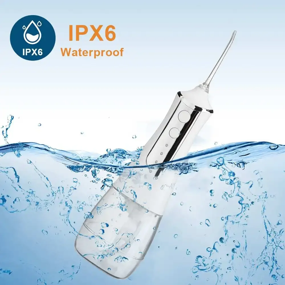 منظف أسنان مقاوم للماء ، خزان مياه ، جهاز ري فموي ، قابل لإعادة الشحن بمنفذ USB ، منظف أسنان ، نفاثة مياه محمولة للأسنان ،