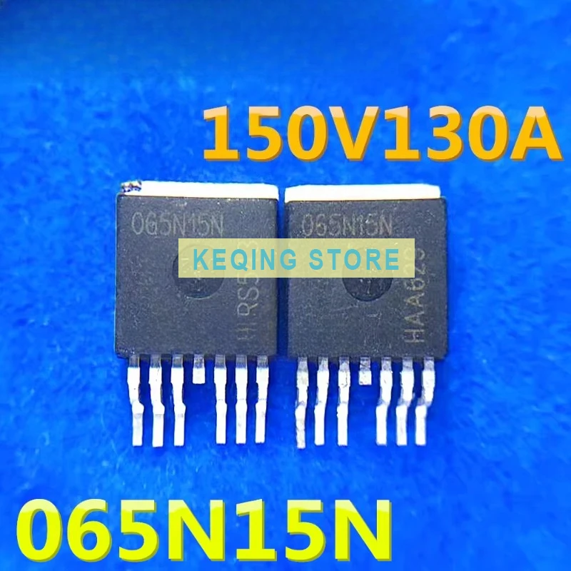 10PCS Used+Not NEW+Send after Measure Original word import 065N15N IPB065N15N TO263 sticker MOS FET high current 150V