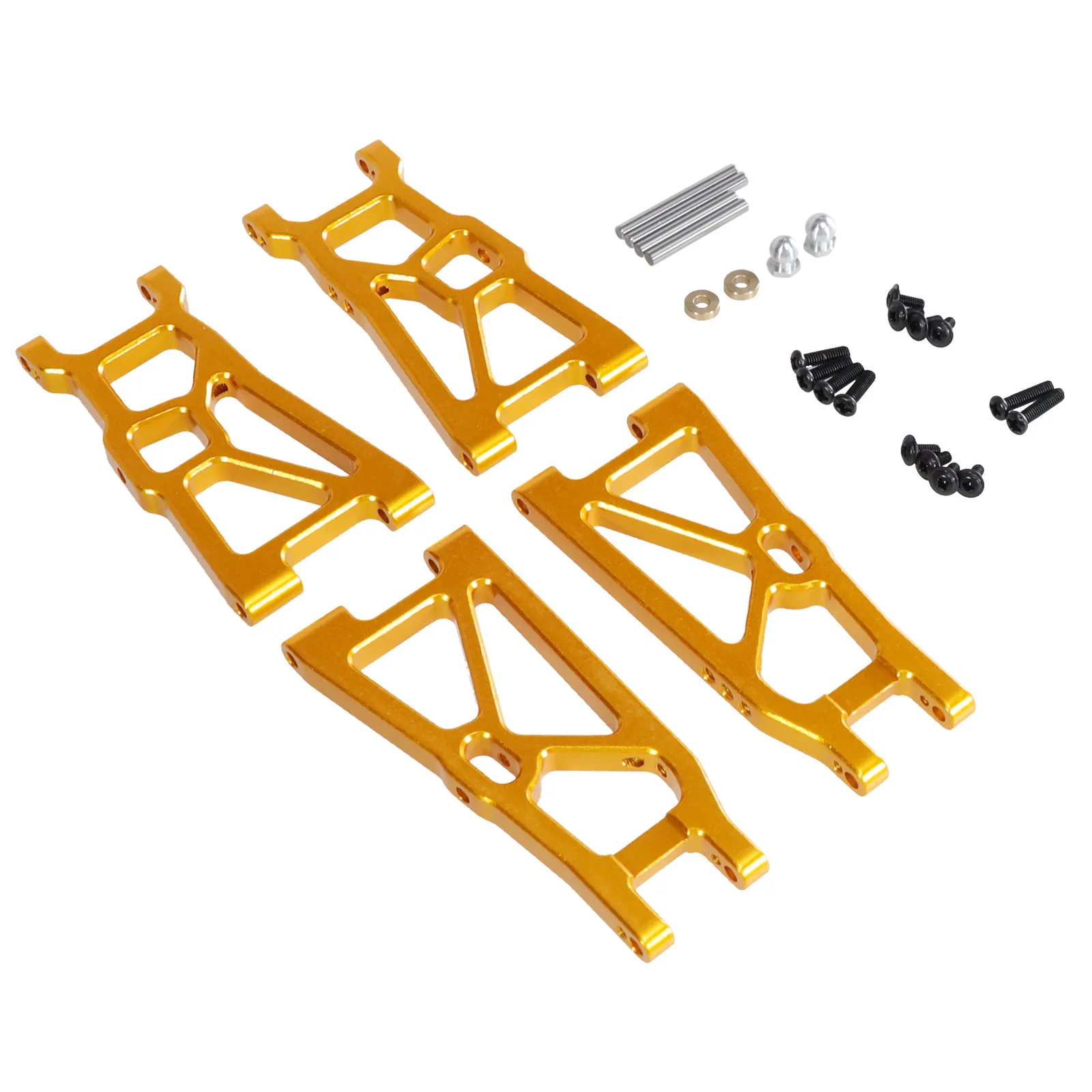 Metal Front & Rear Lower Suspension Arms Upgrade for ZD Racing DBX-10 1/10 RC Desert Off-Road Car