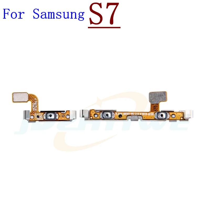 Volume Power Switch On Off Button Key Ribbon Flex Cable For Samsung Galaxy S10 5G S10+ S9 S9+ S8 S8+ S7 Edge S10e