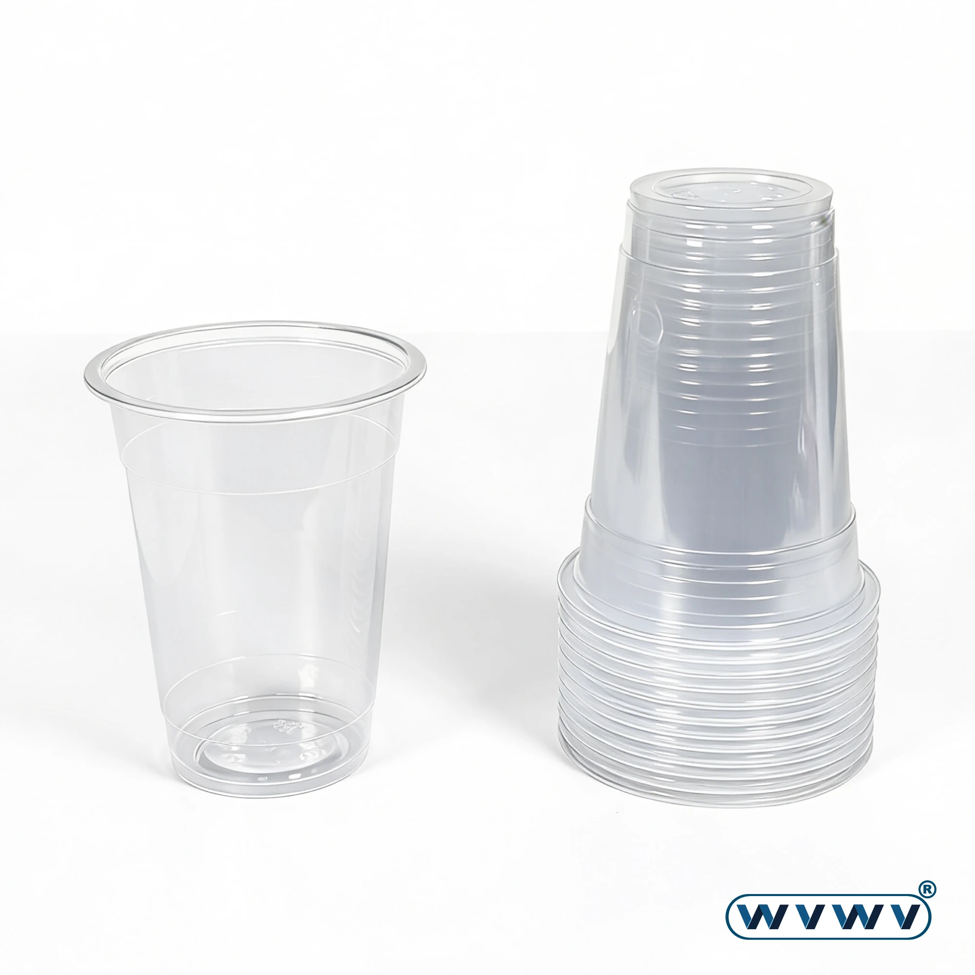50 Pieces of 16 Oz/500 ml Transparent Milk Tea and Coffee Cups — Suitable for Hot Drinks/Cold Drinks, Smoothies, Milkshakes, Hot Coffee, Beer Festivals, Etc., Perfect for Parties, Holiday Celebrations, Oktoberfest, Weddings, Graduation Season, and Picnics - view 6