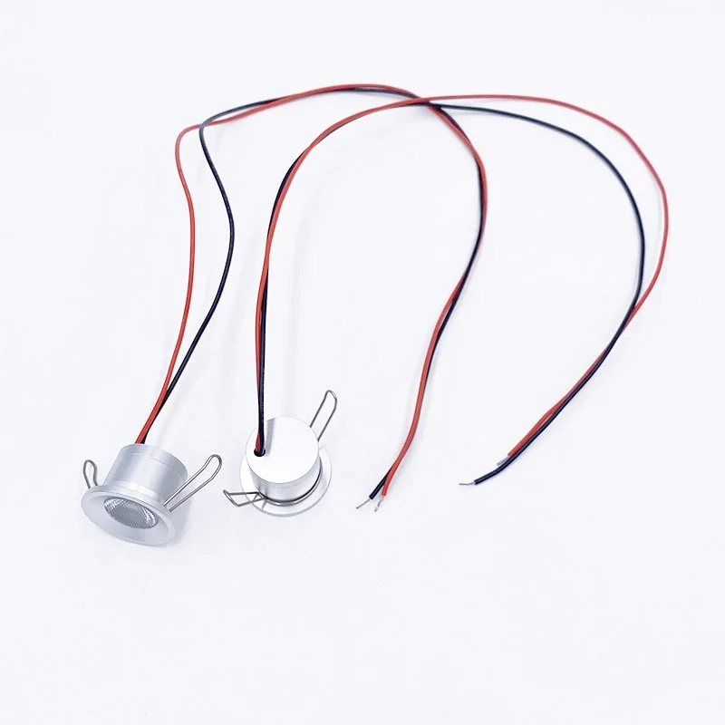 2W 12V Mini LED Spotlight + Power Controller - Eyeglass Lamp - IP65 IP20 Protection Grade - Kitchen Cabinet - Wardrobe Room - Sa