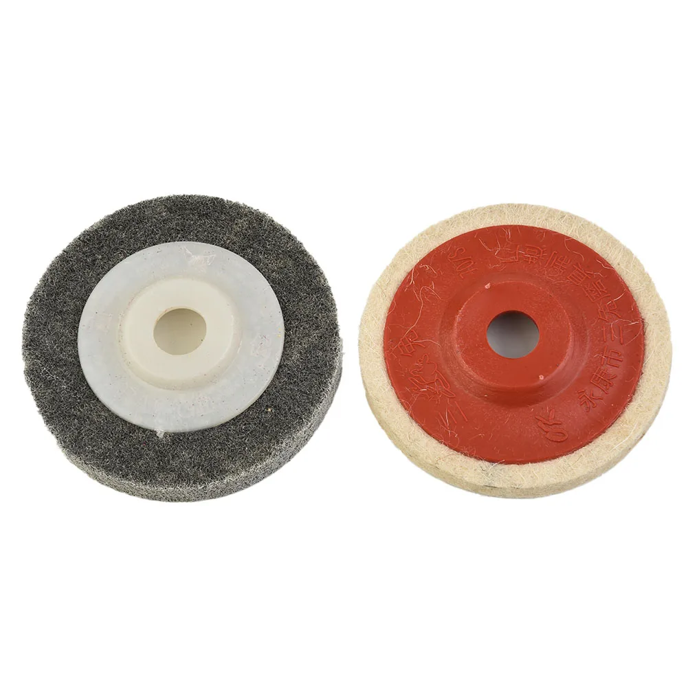 Grinder Flap Polishing Kit Disc Buffing Accessories Workshop Equipment Nylon Cloth Wool Metal Rod Stainless Steel