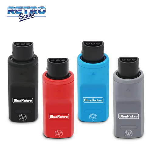 RetroScaler BlueRetro Adaptador de controladores de juegos inalámbricos para consola Nintendo 64 a PS3 PS4 PS5 Contorllers de juegos Nintendo Switch