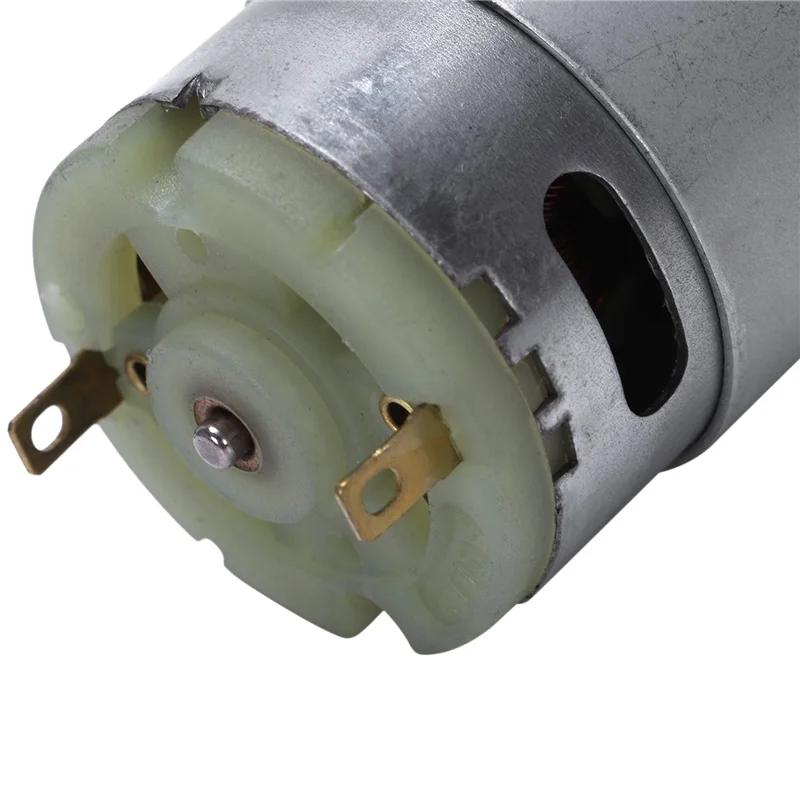 AA08-10X Micro motore RS380 DC 1,5-18 V 30000 giri/min 38X28 mm per modello RC fai da te, argento