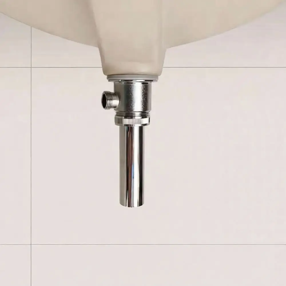 Bathroom Sink Drain Pipe Converter For Hansgrohe Adapter Universal European To China Standard Plumbing Fitting