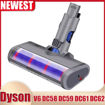 มอเตอร์ชั้นหัวแปรงเครื่องมือสําหรับ Dyson V6 DC58 DC59 DC61 DC62 เครื่องดูดฝุ่นนุ่ม Sweeper Roller Head ชั้นแปรงอุปกรณ์เสริม