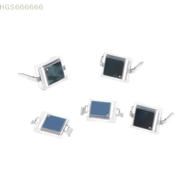 5 stks Fotodiode Infrarood Ontvanger Buis Fotodiode BPW34S BPW34 Opbouwmontage/Direct Plug-in SMD-2/DIP-2 Silicon PIN